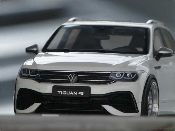 1:18 VW Tiguan R-Line in Weiß Edition mit MBTC Alu-Räder